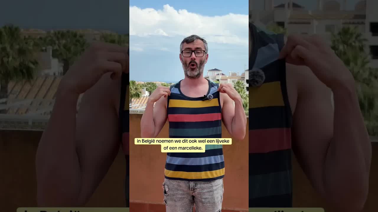 Wat noemen we dit kledingstuk in Vlaanderen?