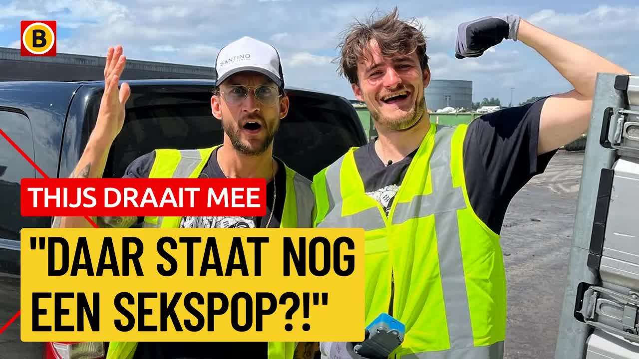 Thijs werkt mee bij de Troep Taxi