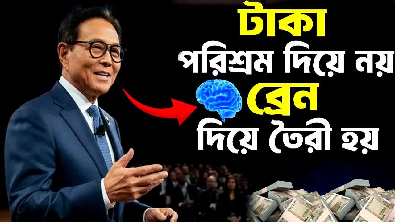 টাকা ব্রেন দিয়ে তৈরি হয়, পরিশ্রম দিয়ে নয়