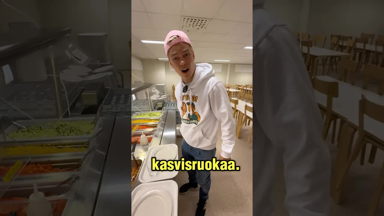 Koulun kasvisruoan maku yllätti