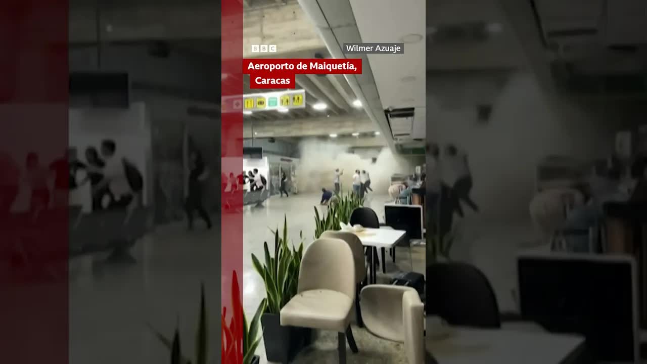 Terremoto destruye el aeropuerto de Caracas