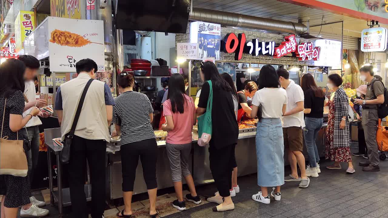 부산 깡통시장 이가네 떡볶이 맛집 방문