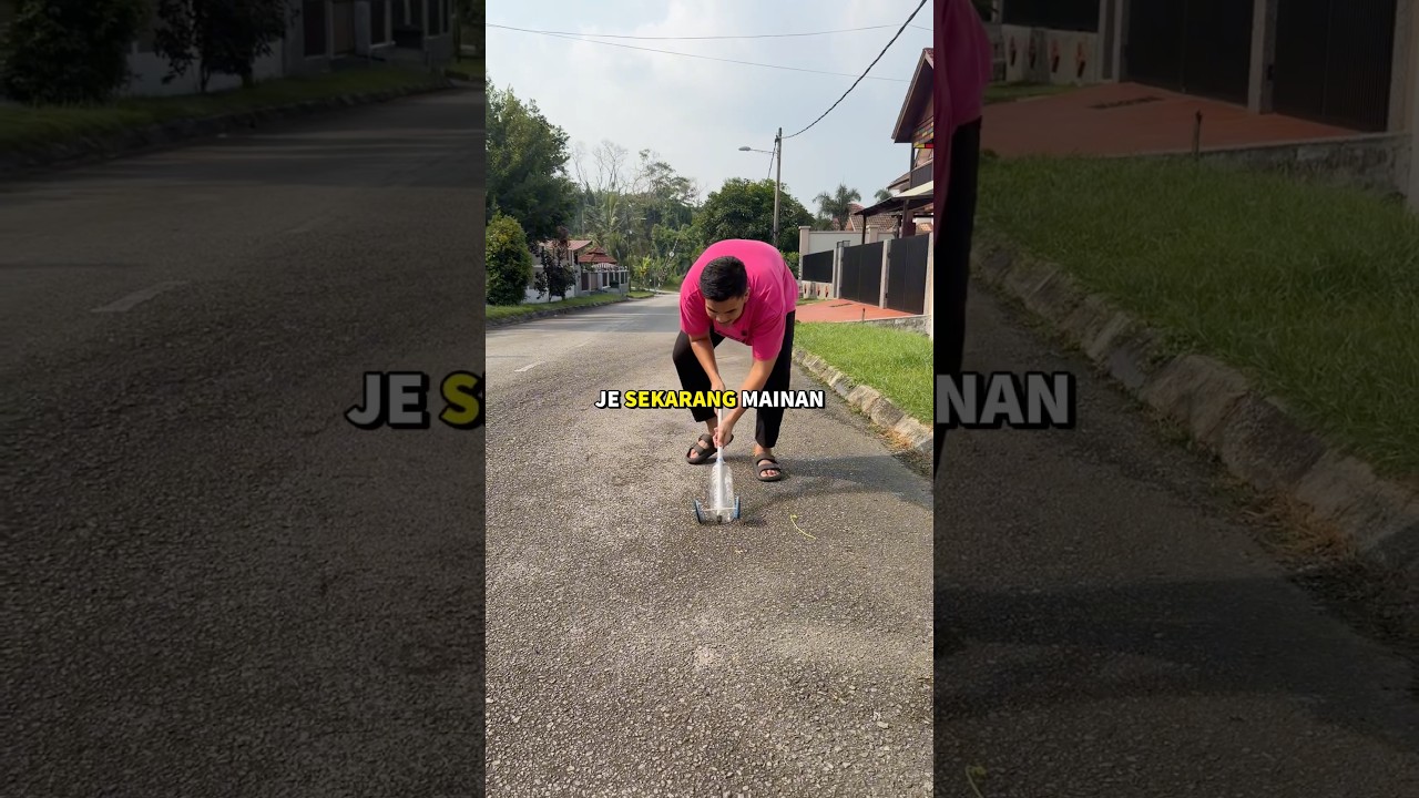 Ehsan Buat Kereta Mainan Sendiri
