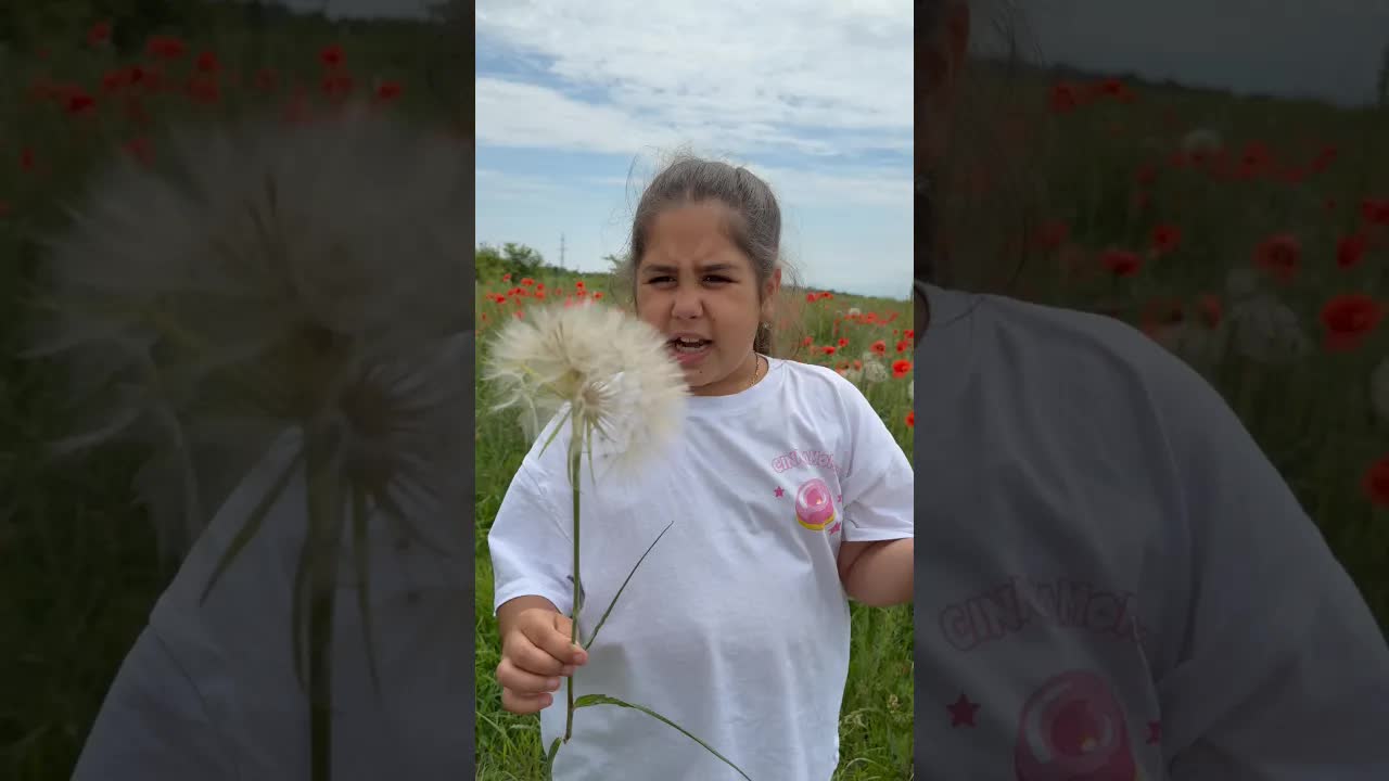 Ce floare e asta? Păpădia mare!