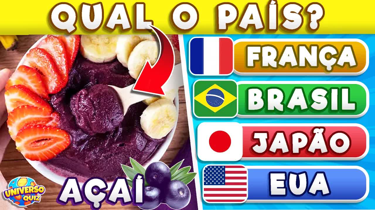Origem de Comidas Famosas do Mundo