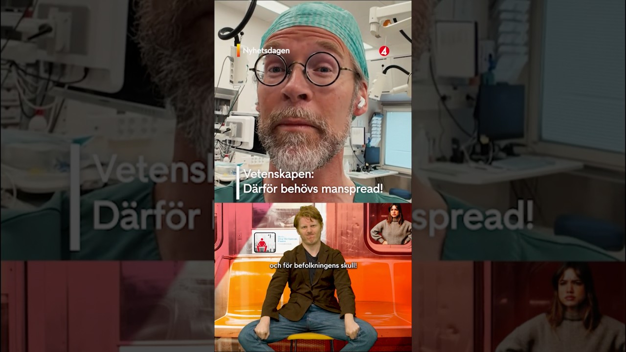 Varför manspreadning är bra för mänskligheten