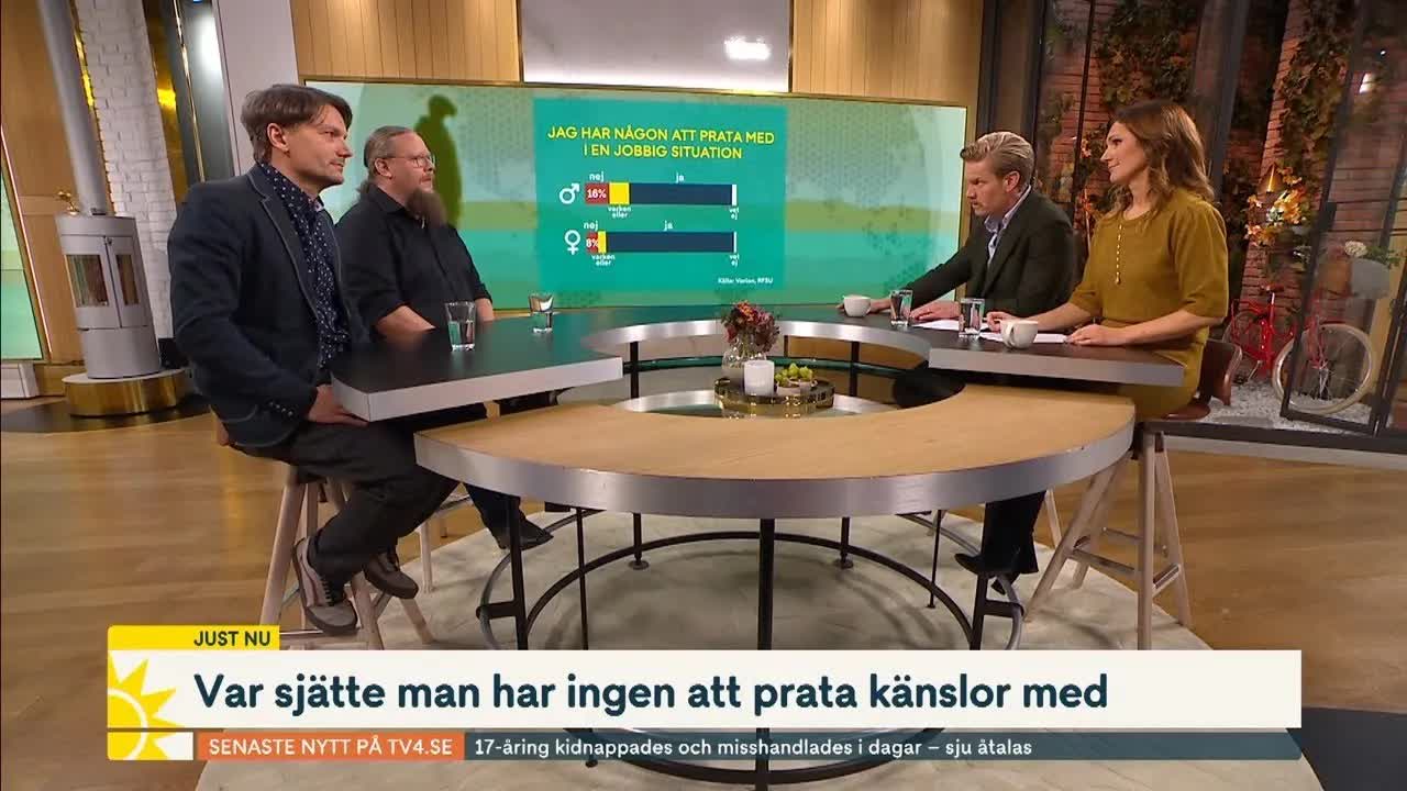 Män saknar någon att prata känslor med