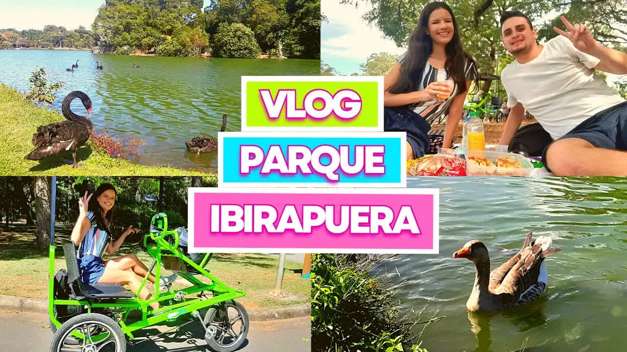 Piquenique e passeio de bike no Parque Ibirapuera