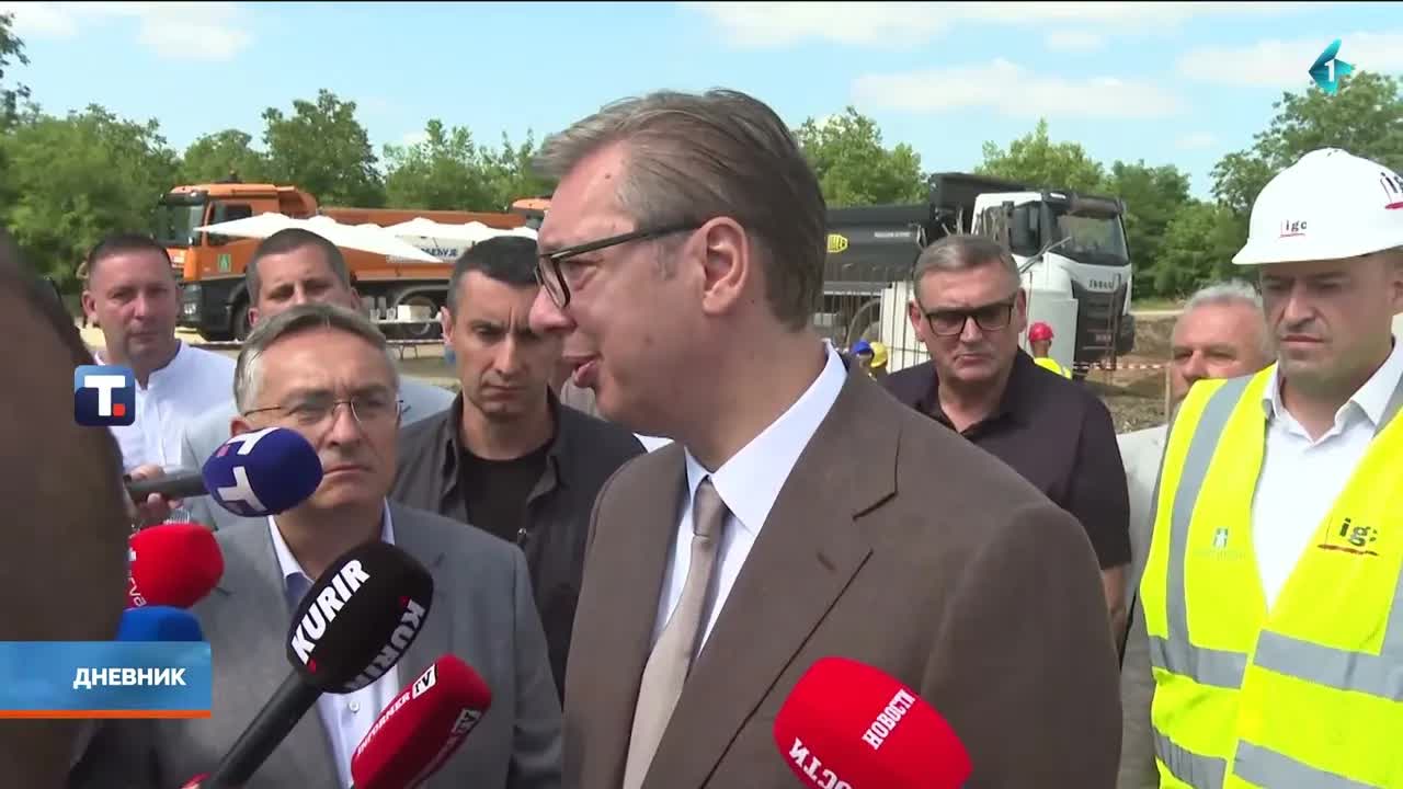 Predsednik Vučić o novom mostu i infrastrukturnim projektima