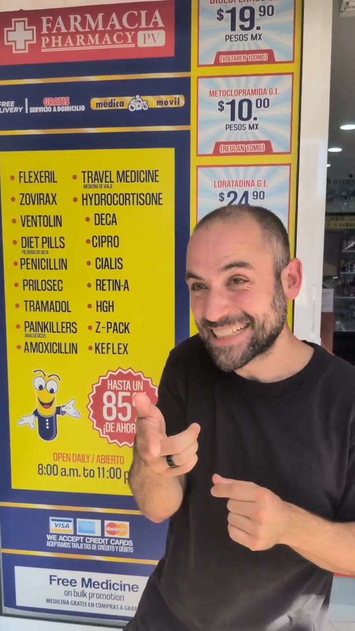 Medikamente ohne Rezept in Mexiko