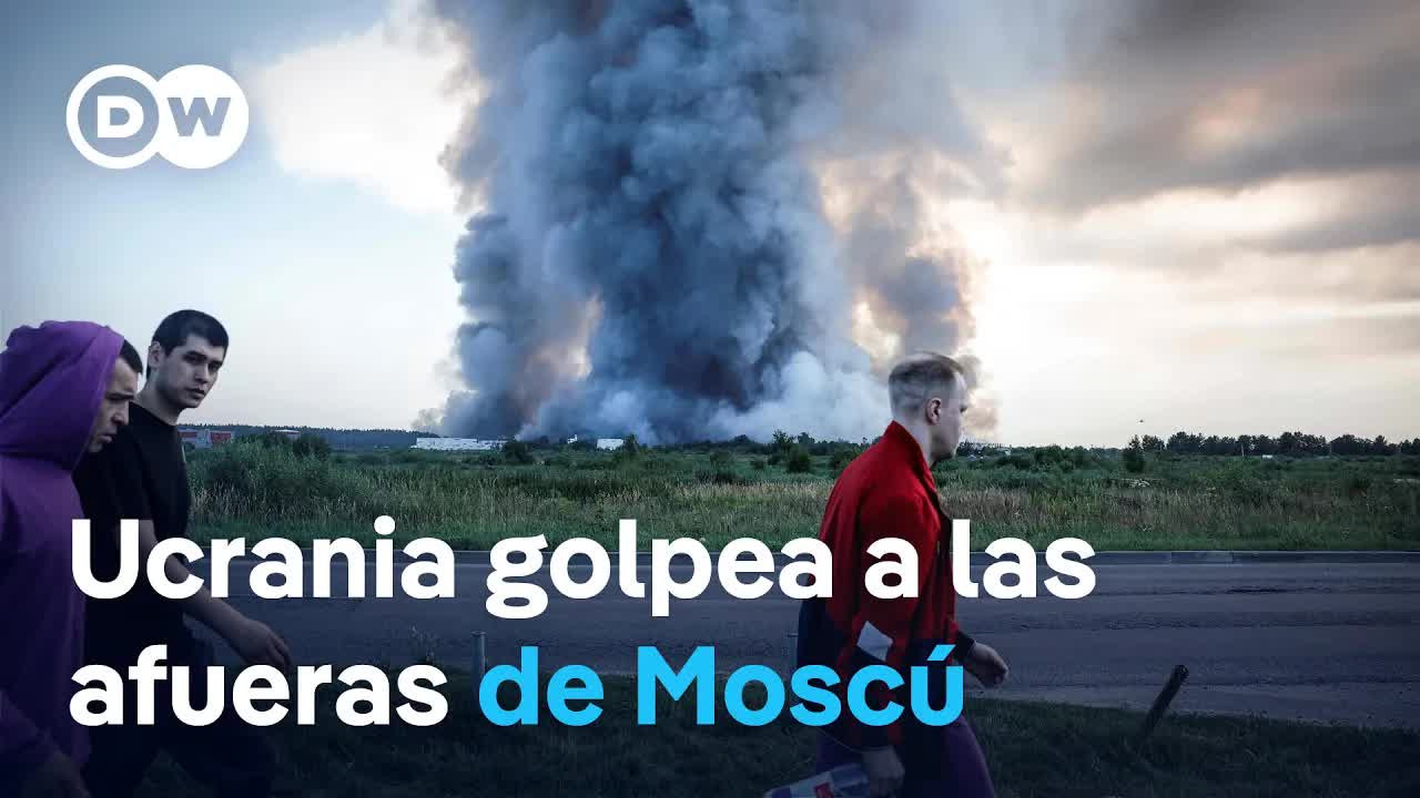 Protestas en Ucrania y ataques con drones rusos