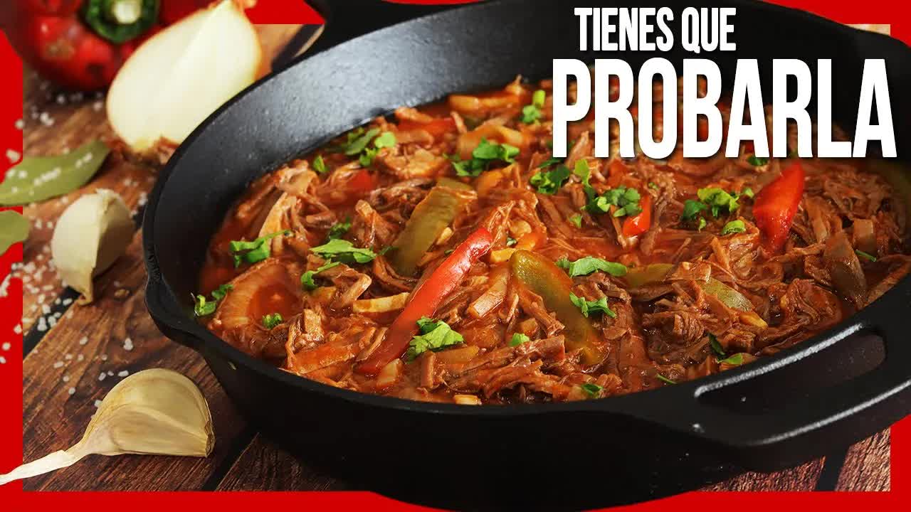 Cómo hacer ropa vieja cubana tradicional