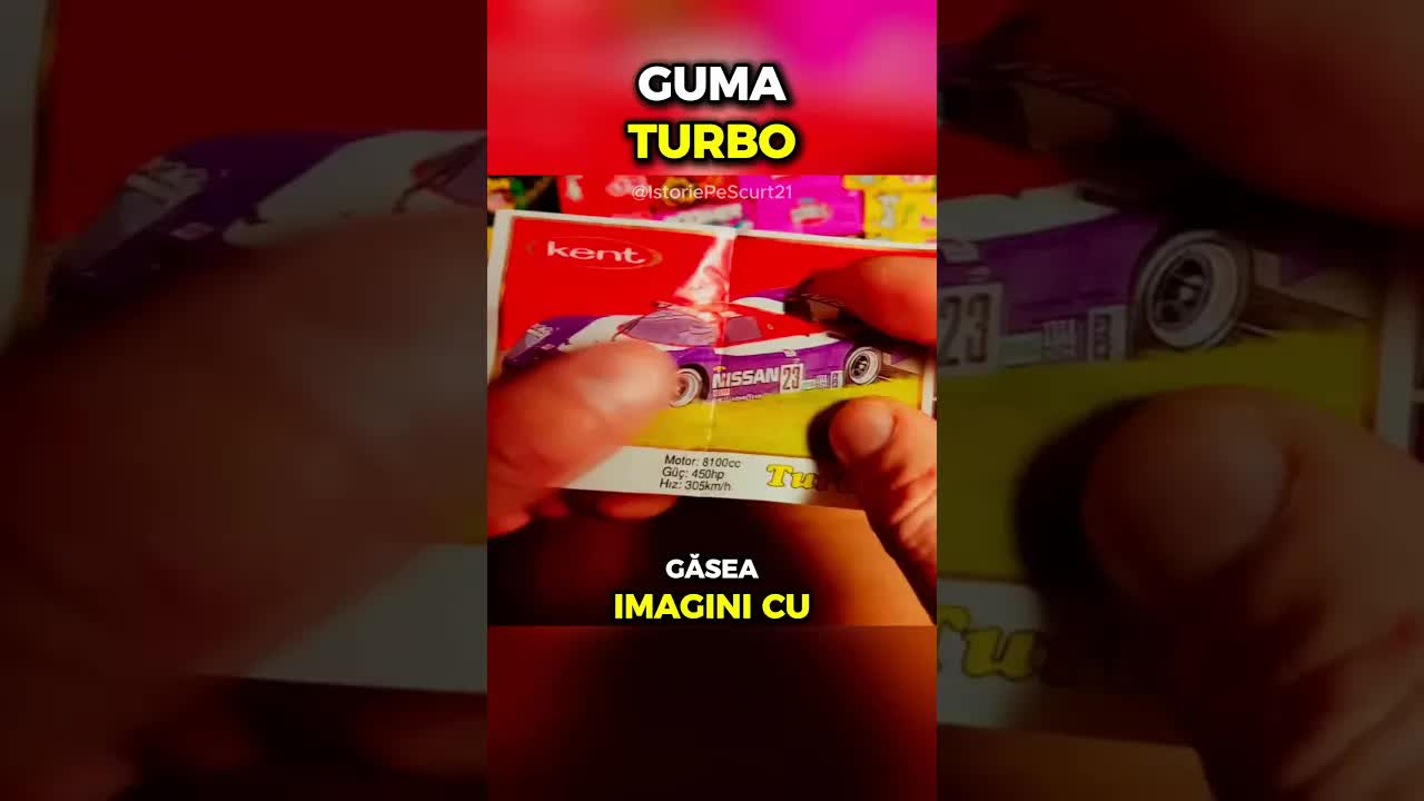 De ce guma Turbo era o comoară pentru copiii din anii '90