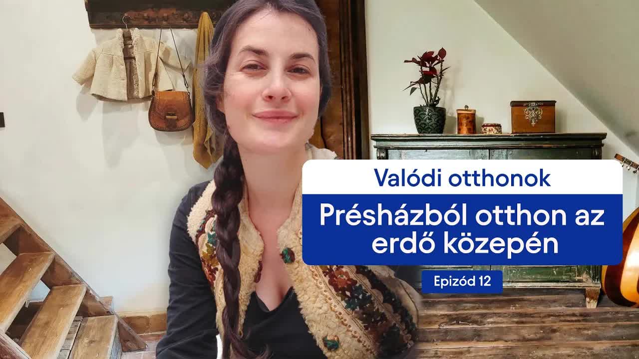 Hagyományos présház felújítása az erdőben