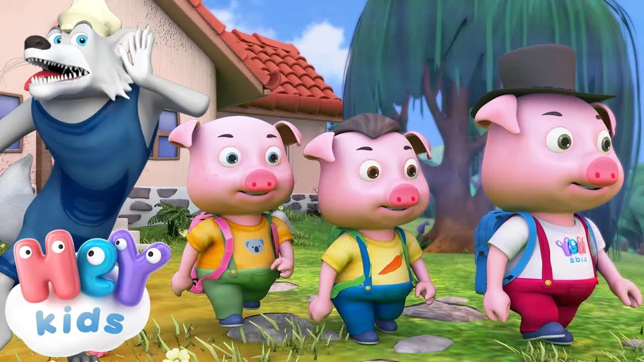 Priča o tri mala praseta na srpskom
