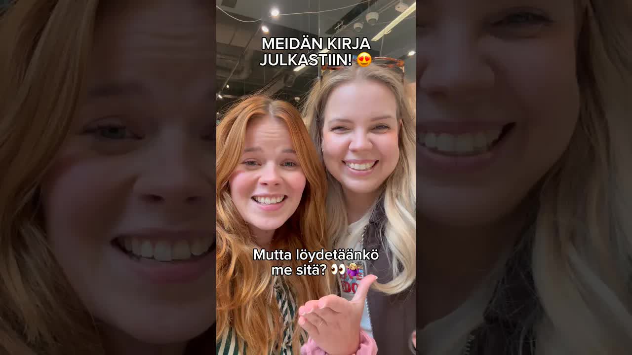 Etsitään kirjaa kaupasta ja kotona