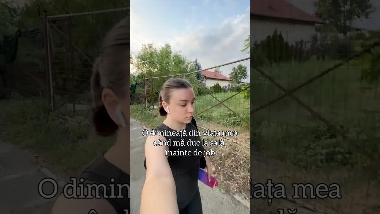 O dimineață la sală înainte de muncă