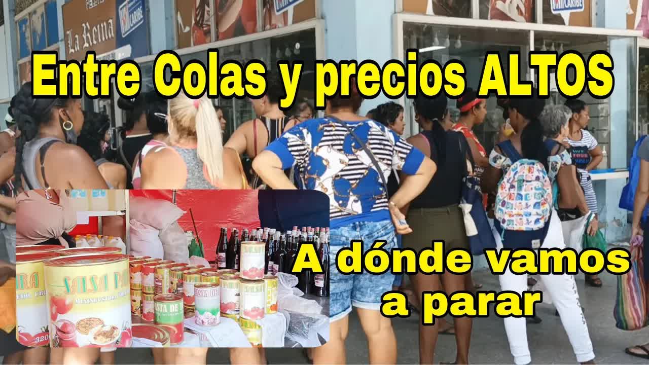 La realidad cotidiana y las colas en La Habana