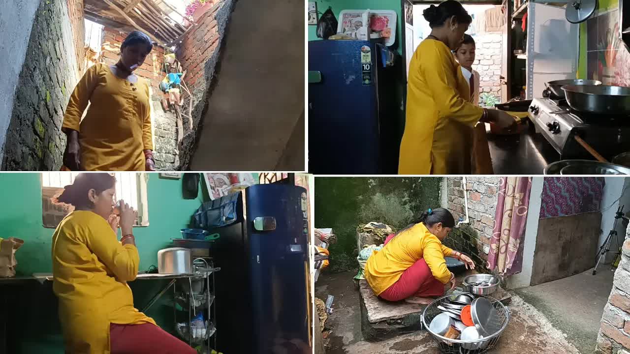 एक भारतीय माँ की सुबह की रूटीन