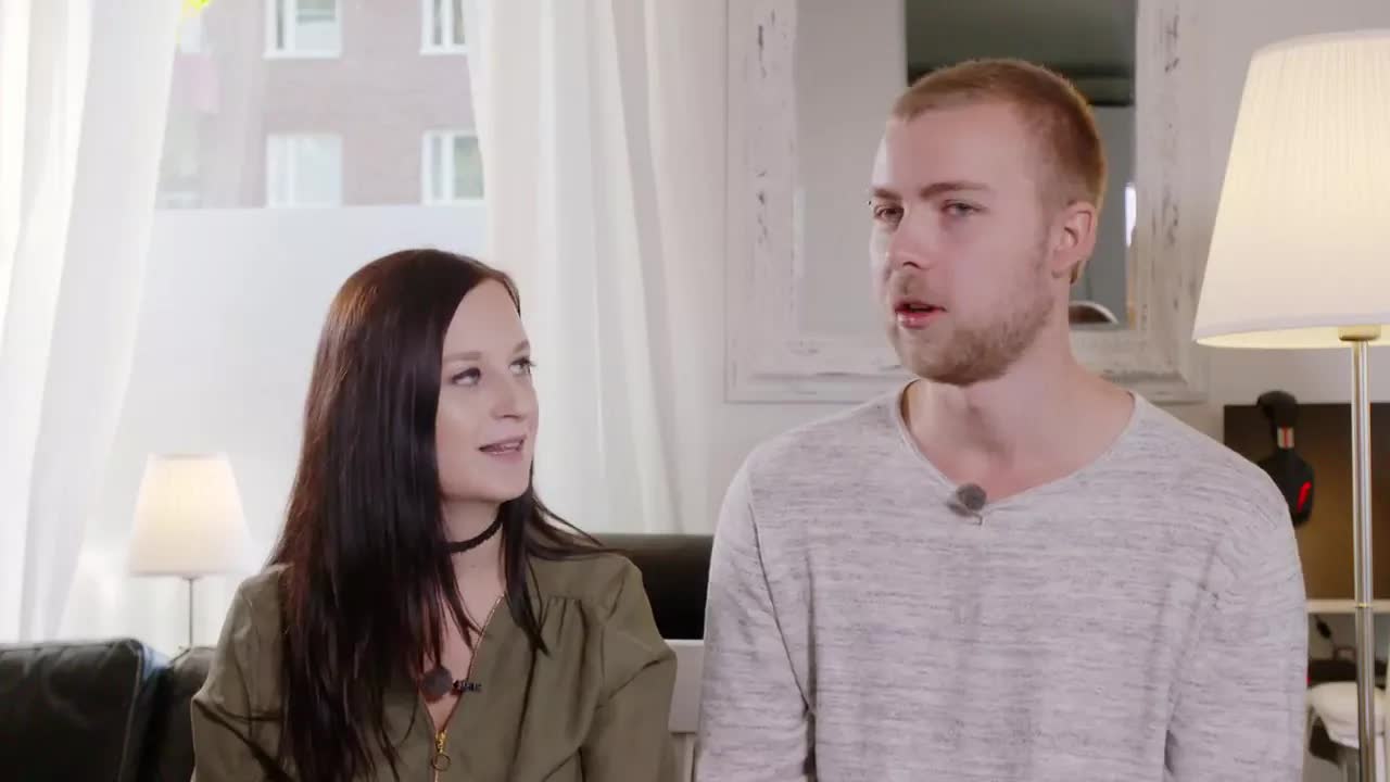 Max och Jasmine handlar bröllopsdekorationer på Ullared
