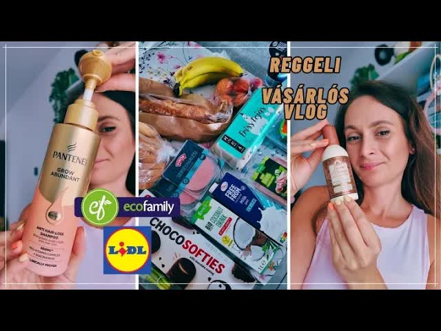 Vásárlós Vlog: Eco Family és Lidl Haul