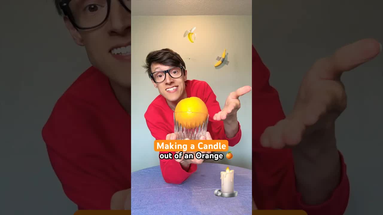 Making a Candle from an Orange