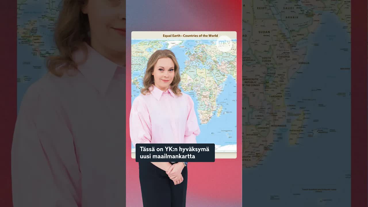 YK hyväksyy uuden maailmankartan
