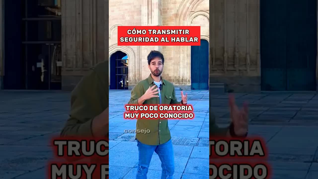 Cómo transmitir seguridad al hablar en público