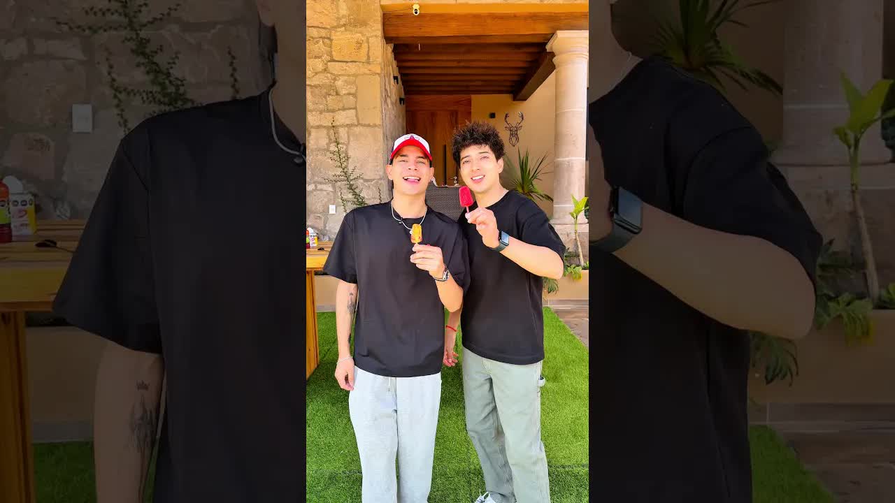 Combinando paletas con dulces favoritos