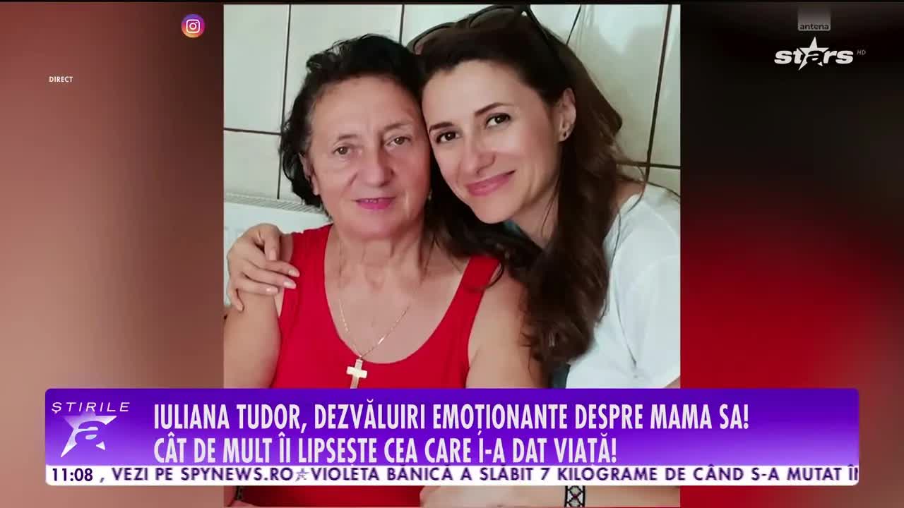 Iuliana Tudor își amintește de mama sa