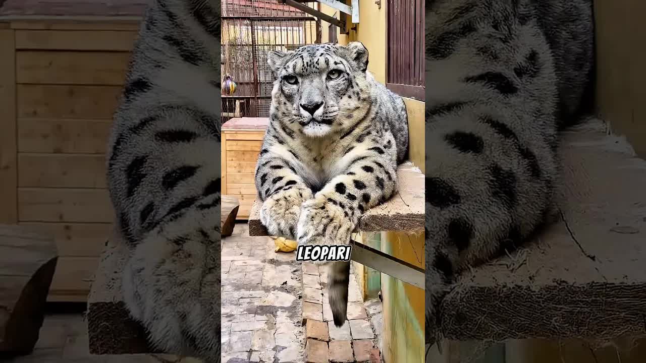 Yaşlı Kar Leoparının Genç Arkadaşıyla Hayatı Değişti
