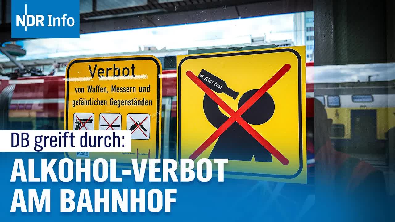 Alkoholverbot am Kieler Hauptbahnhof eingeführt