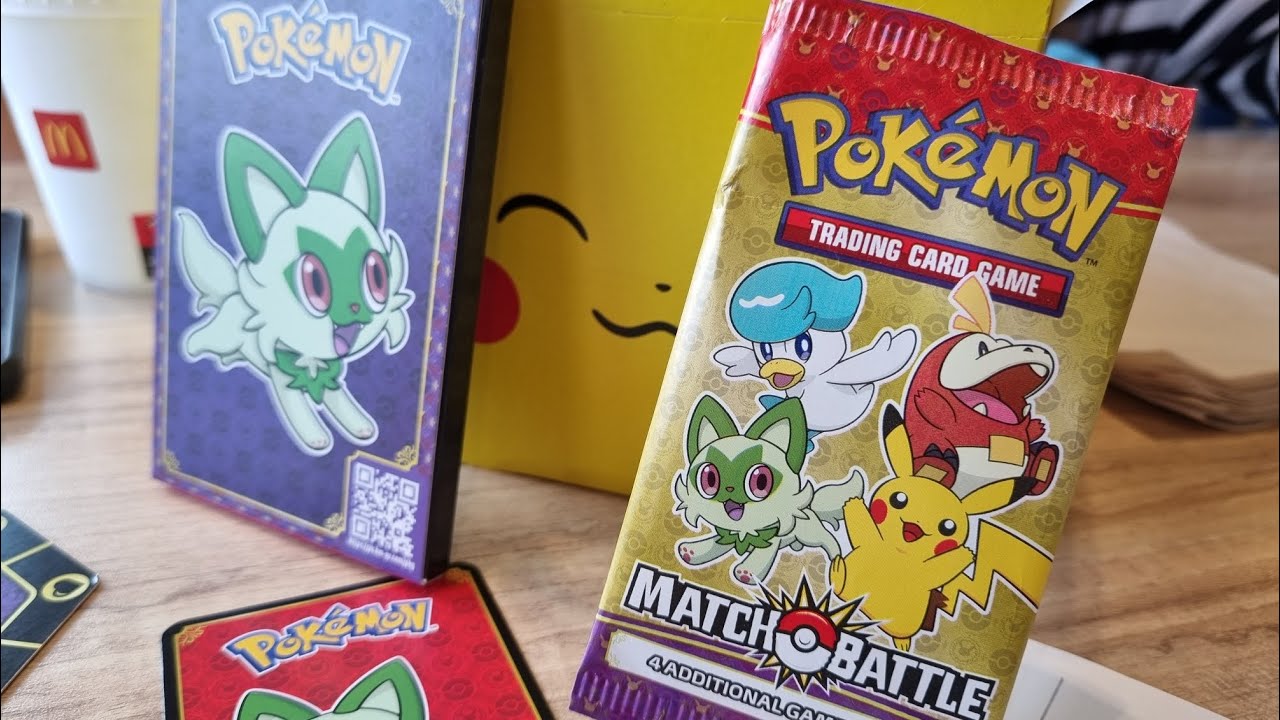 Pokémon Happy Meal Udpakning på McDonald's