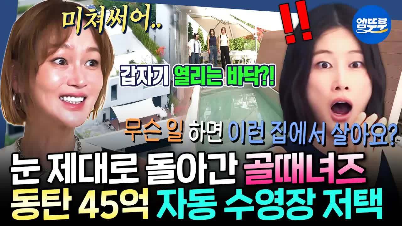 자동 수영장 있는 동탄 단독주택 투어