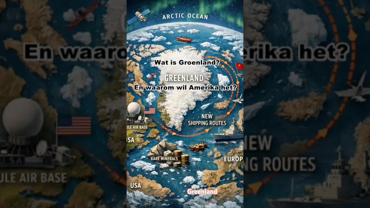 Waarom wil Amerika Groenland?