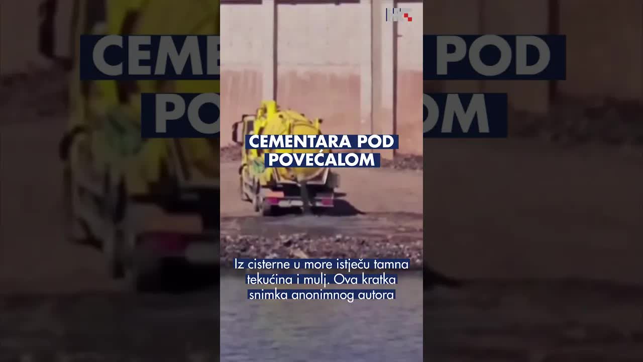 Sumnje u onečišćenje mora uz pulsku cementaru