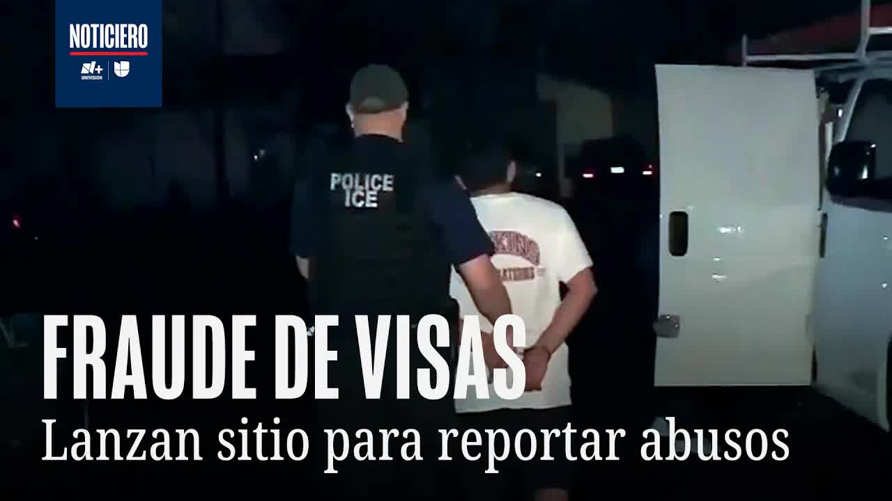 Portal para denunciar fraudes de visas genera polémica