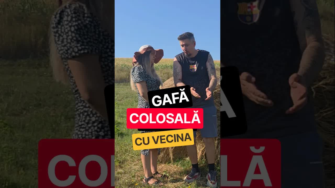 Când Bogdan a dat ciocolata vecinei