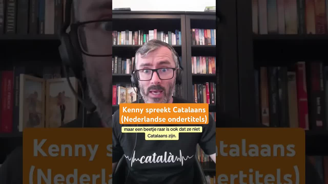 Parlo català tot i ser belga