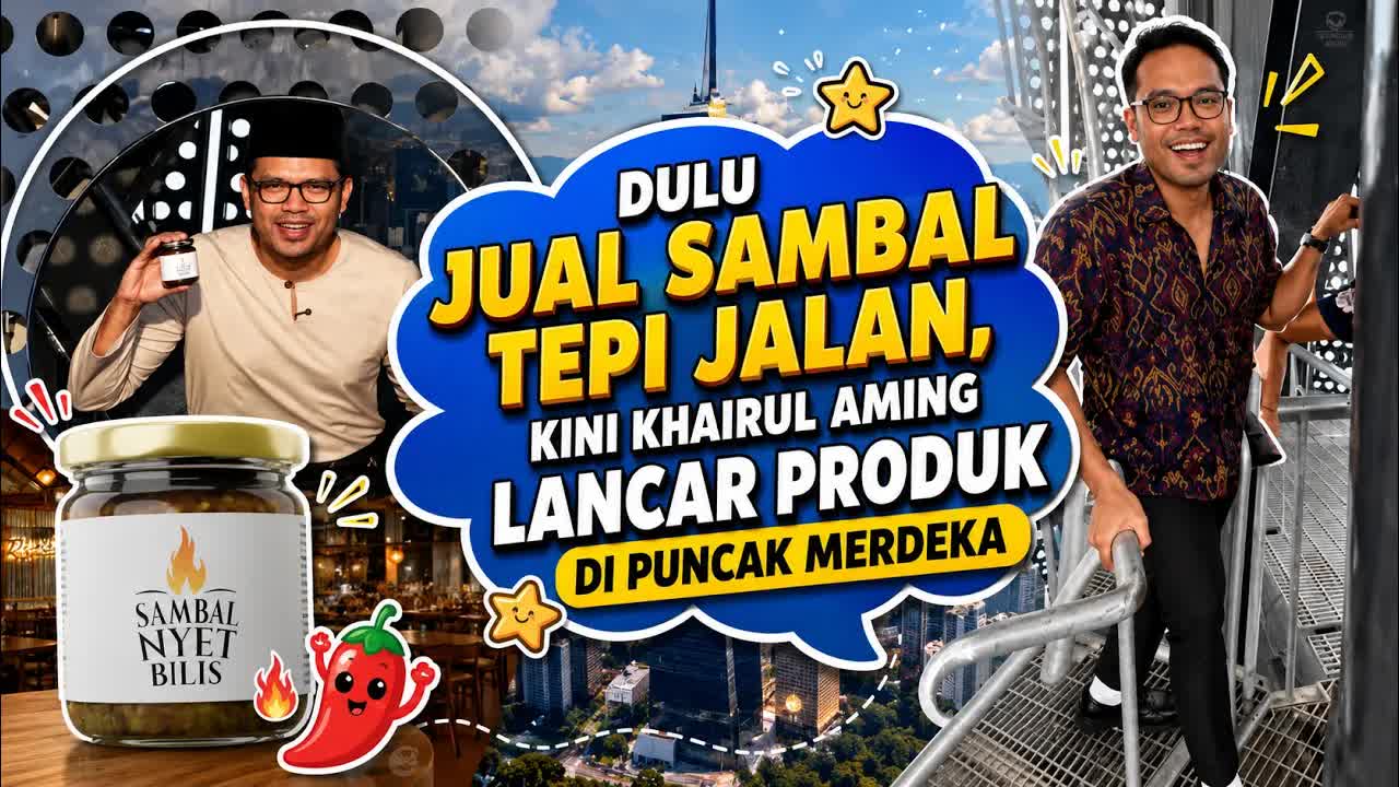 Khairul Aming Lancar Sambal di Puncak Merdeka 118