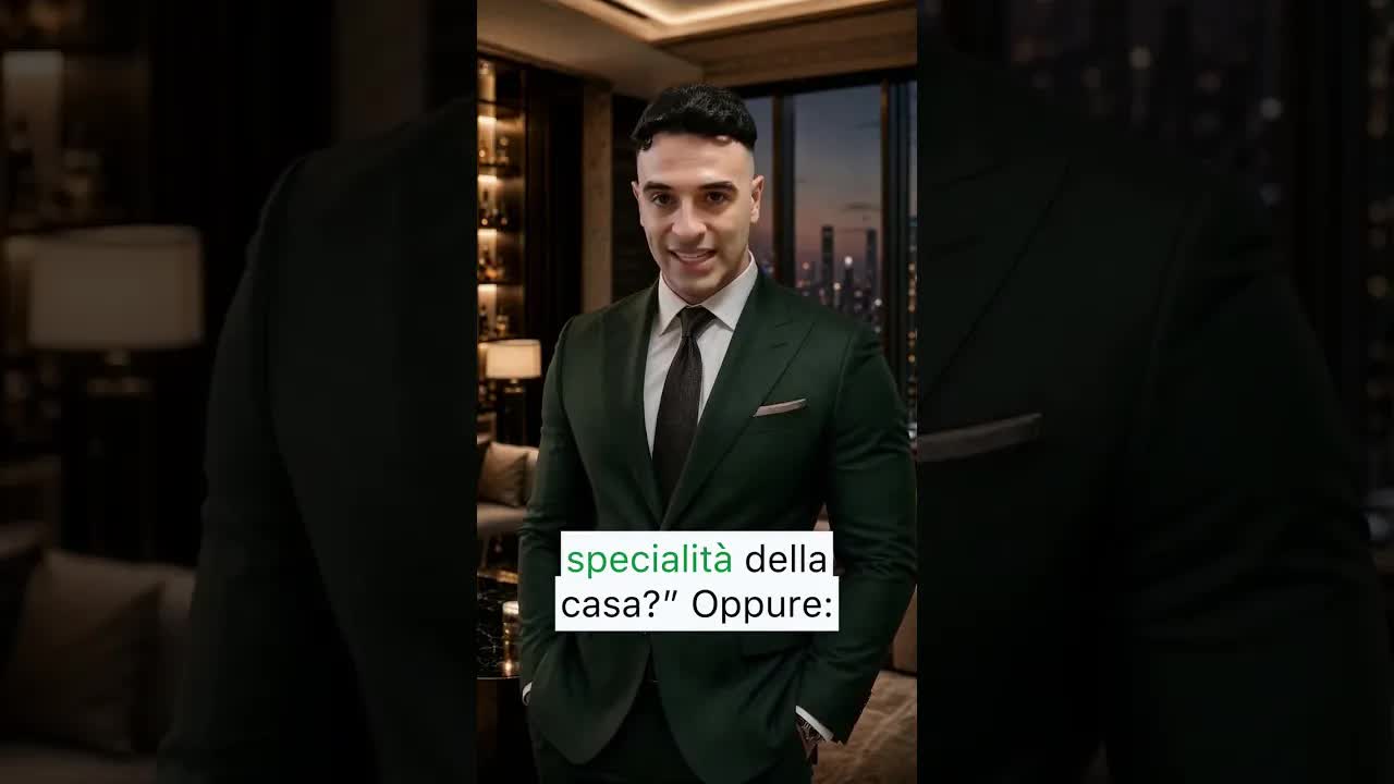 Come ordinare al ristorante come un italiano