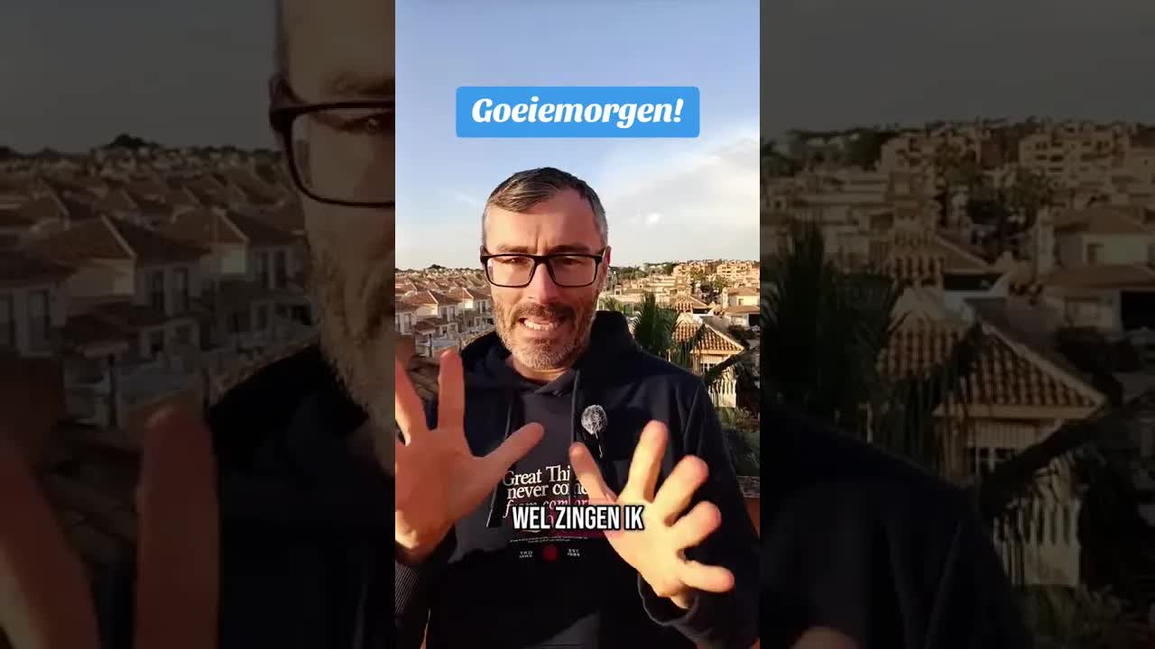 Nationale Goedemorgendag vieren met een liedje