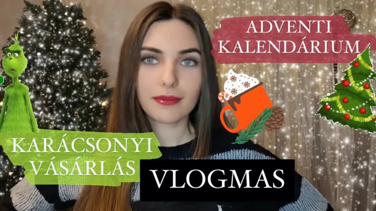 Karácsonyi vásárlás és ajándékok bemutatása