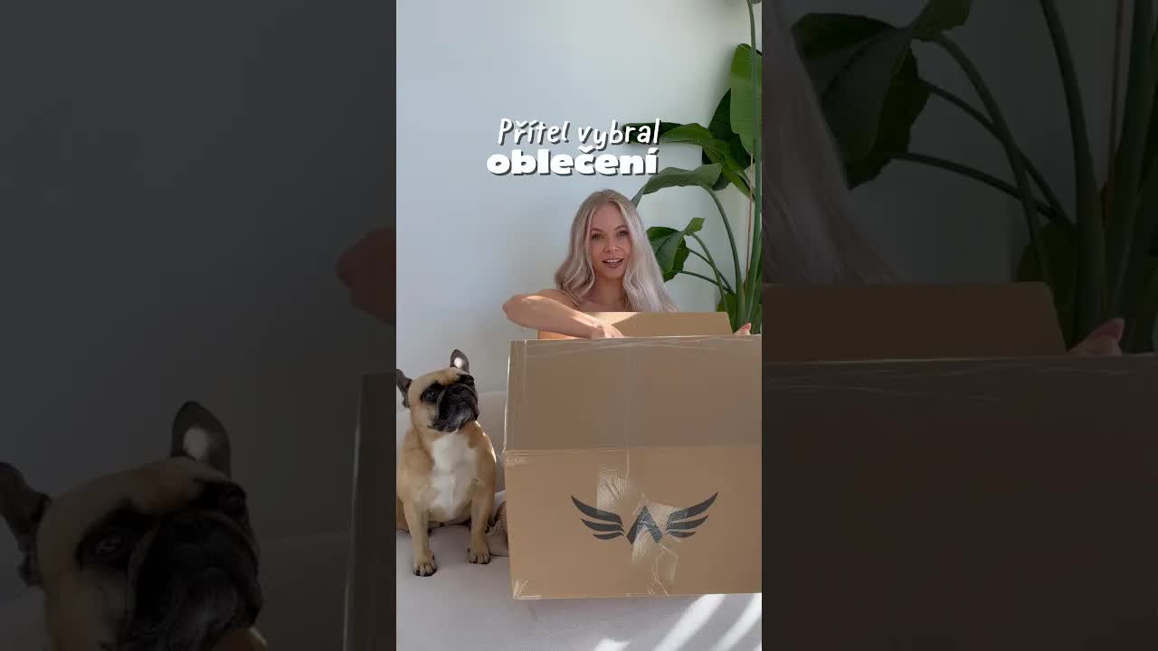 Vojta mi vybral oblečení na Black Friday