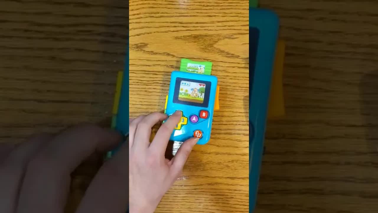 Hidden Konami Code In A Fisher Price Game Boy