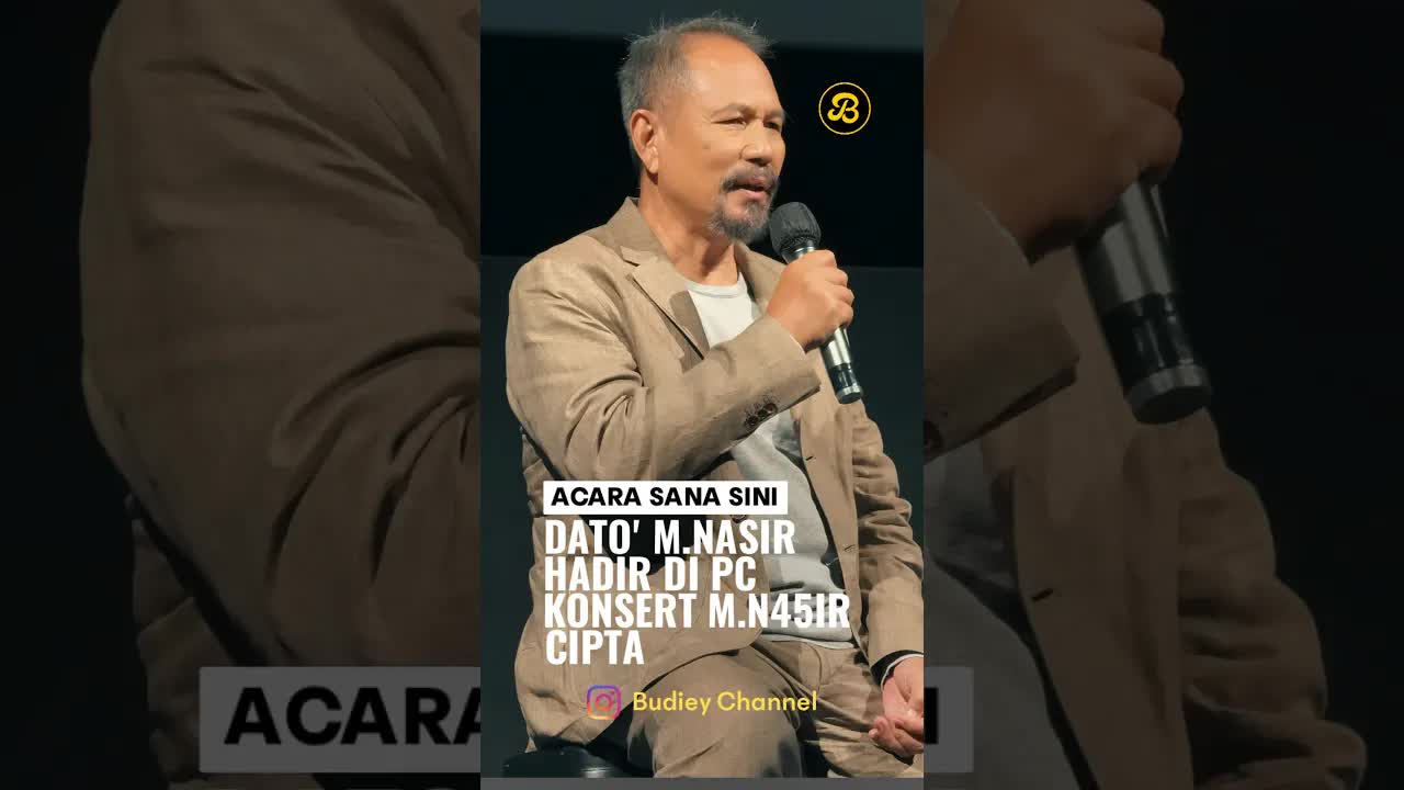 Konsert 45 tahun Dato’ M. Nasir di Axiata