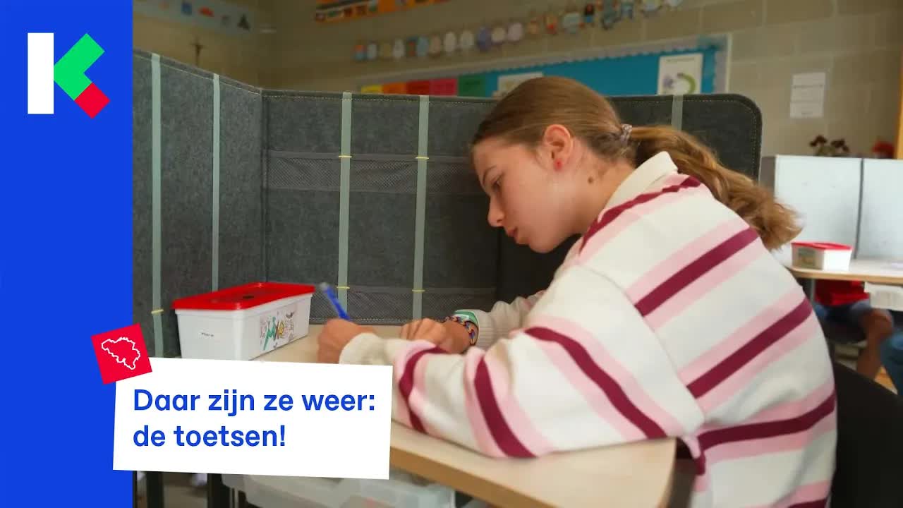De toetsenweek van een zesde leerjaar