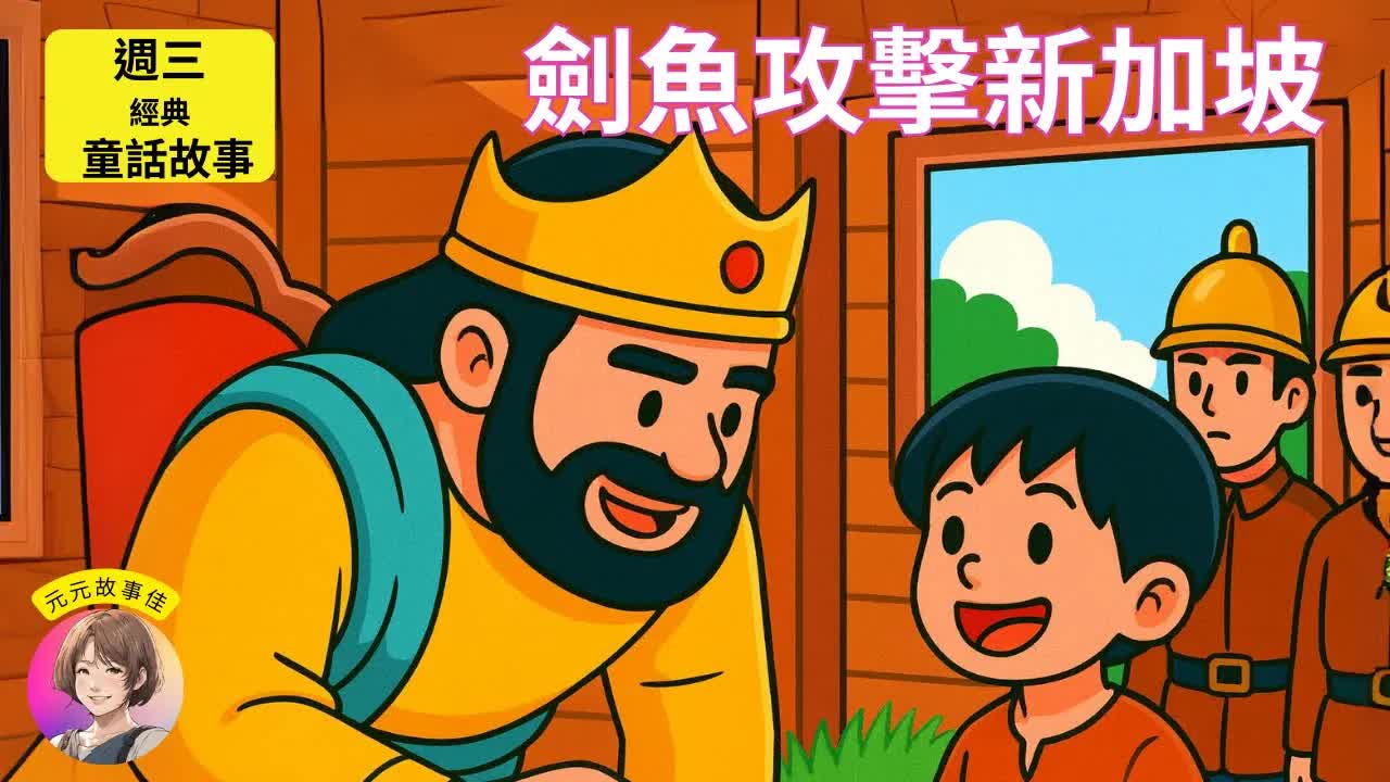劍魚攻擊新加坡：元元老師說故事