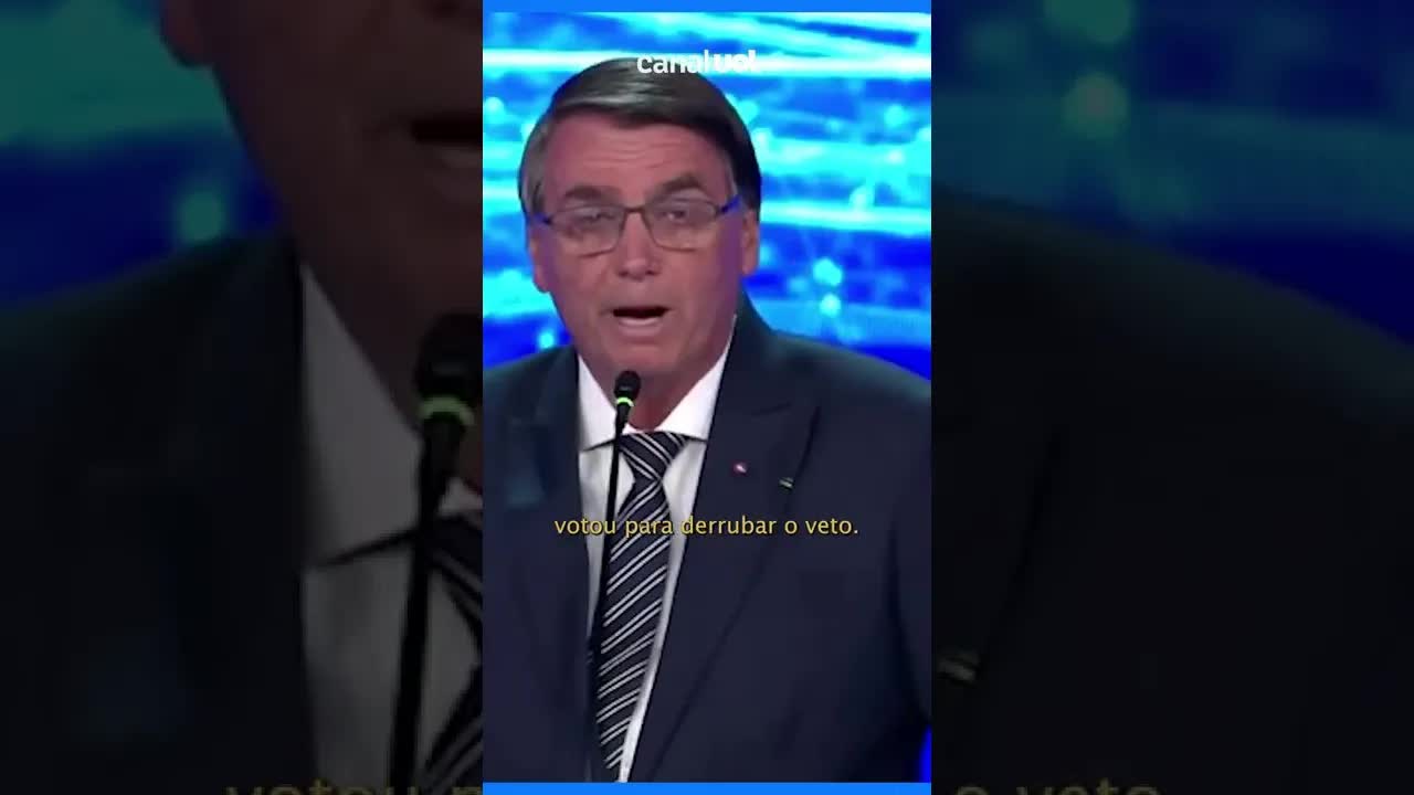 Bolsonaro e Lula trocam acusações em debate