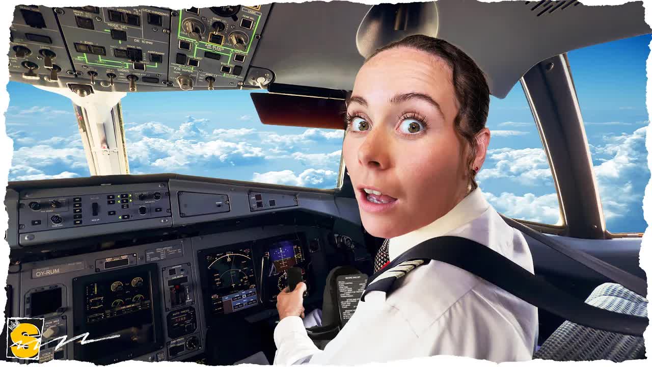 En dag i cockpit med en pilot
